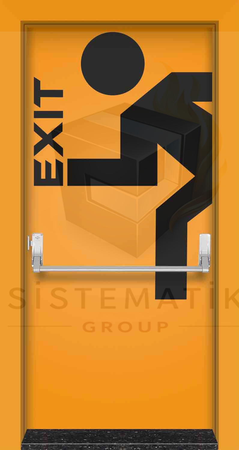 TEK KANAT YANGIN KAPISI E120 VE EI-90 TEK KANAT YANGIN KAPISI E120 VE EI-90